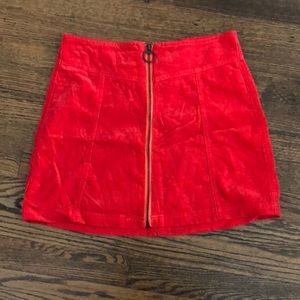 Forever 21 Red skirt size 26